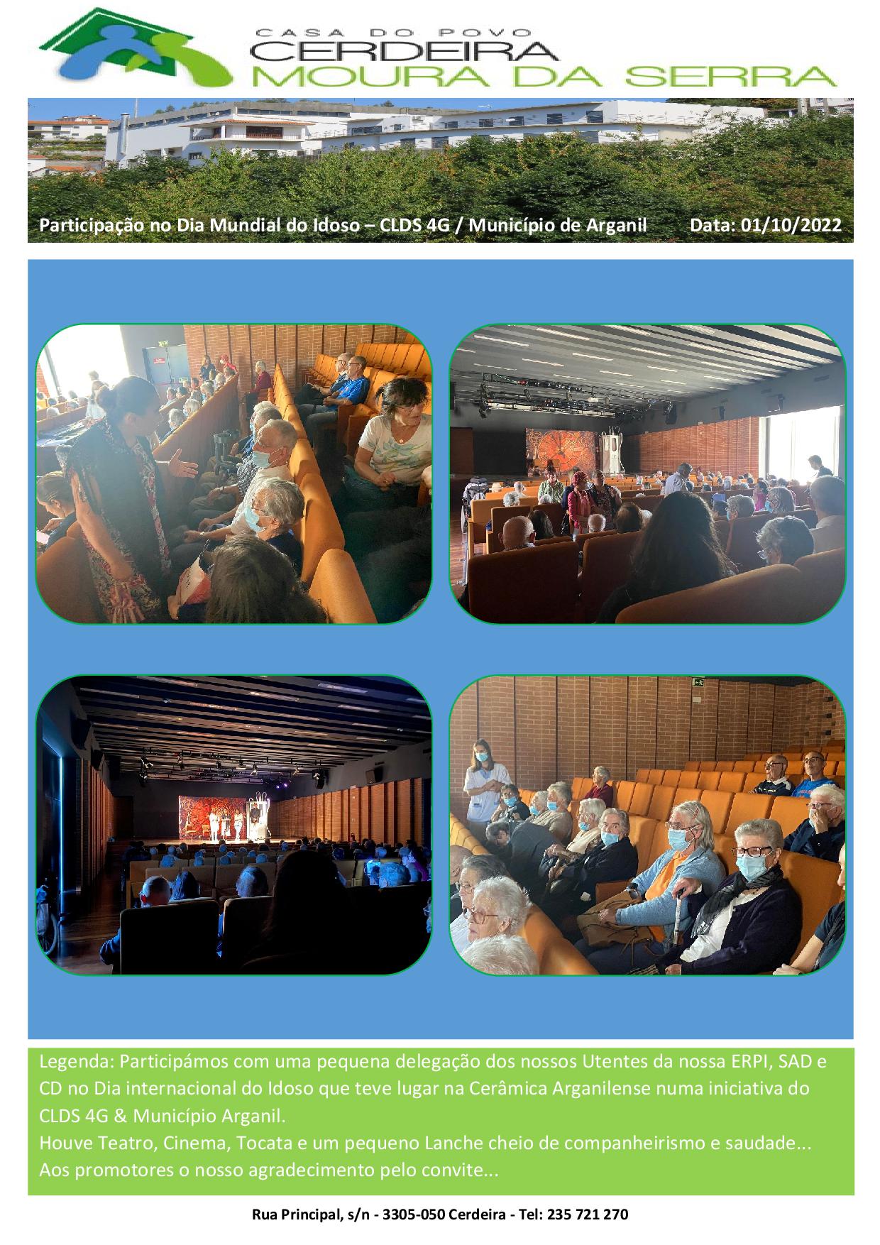 Dia Mundial do Idoso 2022 – CLDS & Município