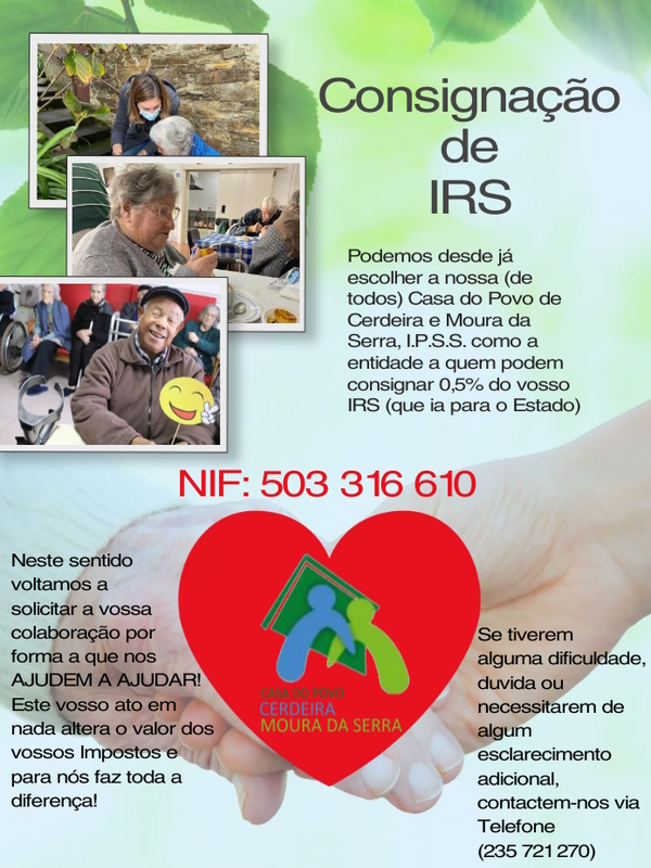 Consignação do IRS de 2023 em 2024