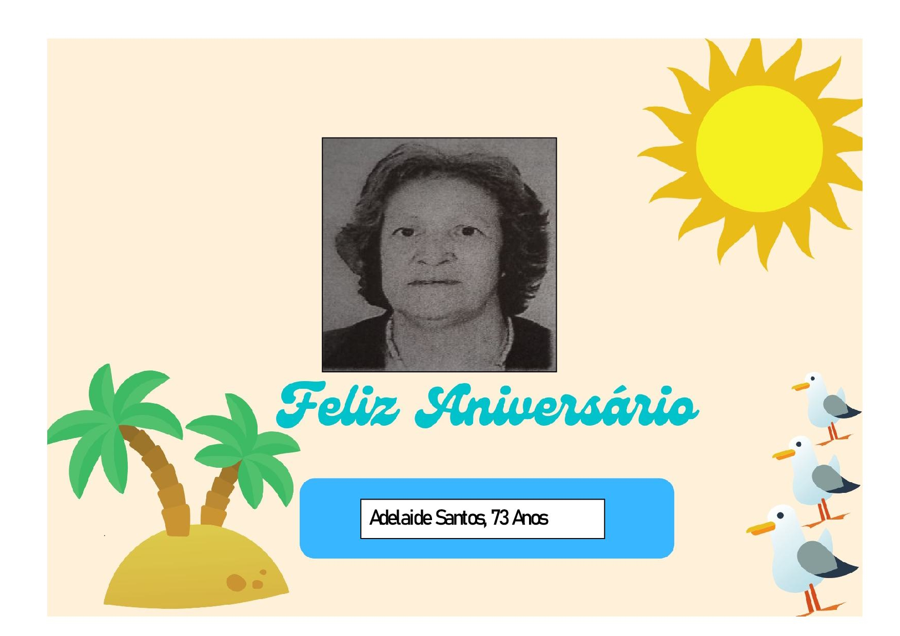 Feliz Aniversário à nossa Utente “D. Adelaide Santos” em 16/07/2024